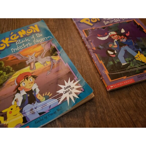 Lot of 3 Pokemon teen reader books #3,4 & 5 Scholastic - Picture 2 of 4